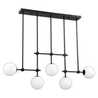 Kendal Lighting - Phoenix Bar - PF101-5LBR-BLK - Canada Light Shop