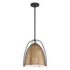 Kendal Lighting - Vilia Pendant - PF119-BRS/BLK - Canada Light Shop