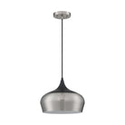 Kendal Lighting - Orian Pendant - PF130-SN/BLK - Canada Light Shop
