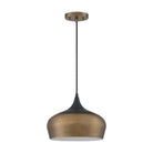 Kendal Lighting - Orian Pendant - PF131-BRS/BLK - Canada Light Shop