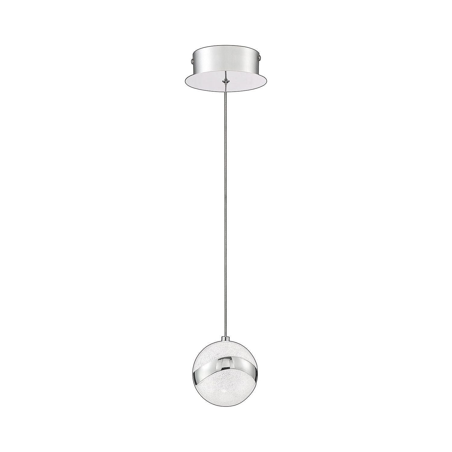 Kendal Lighting - Mystyke LED Pendant - PF145-1LS-BLK - Canada Light Shop