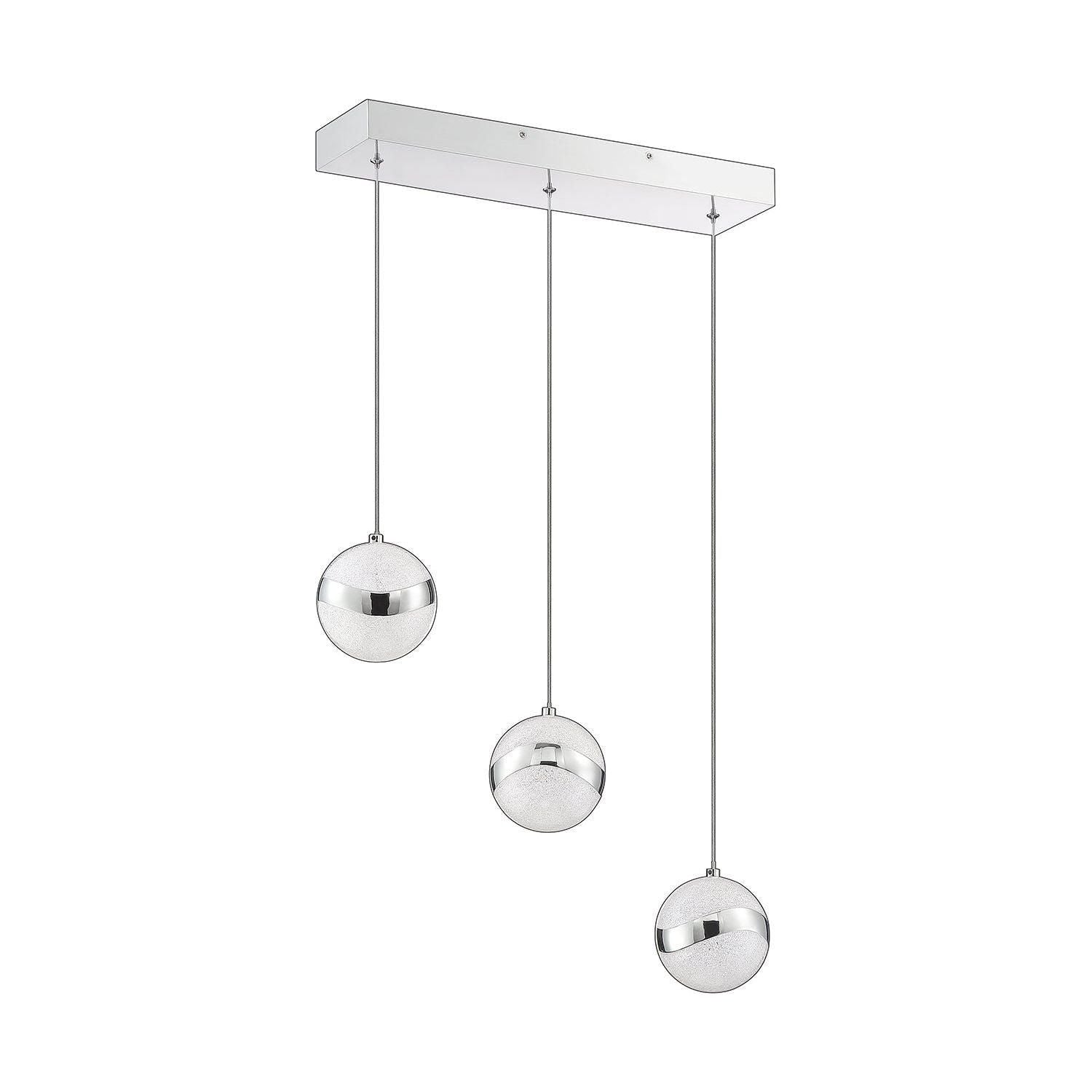 Kendal Lighting - Mystyke LED Bar - PF145-3LBR-CH - Canada Light Shop