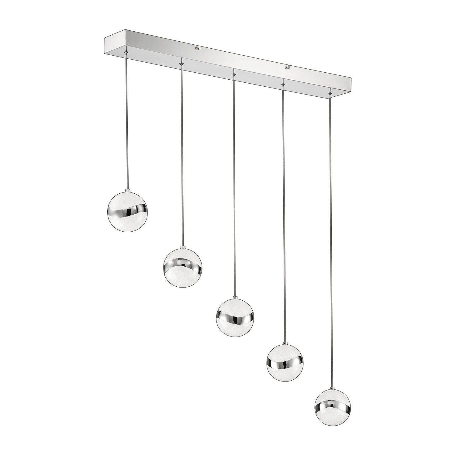 Kendal Lighting - Mystyke LED Bar - PF145-5LBR-CH - Canada Light Shop