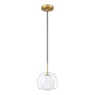 Kendal Lighting - Sereno Pendant - PF147-BRS - Canada Light Shop