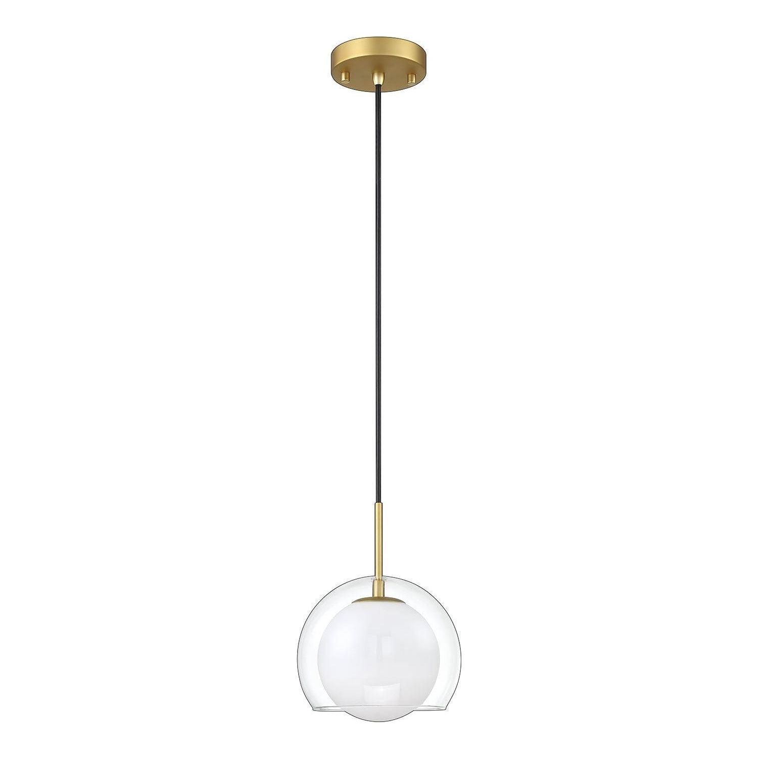 Kendal Lighting - Sereno Pendant - PF147-BRS - Canada Light Shop