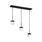 Kendal Lighting - Nuon Bar - PF150-3LBR-BLK - Canada Light Shop