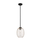 Kendal Lighting - Razzle Pendant - PF183-BLK/GF - Canada Light Shop