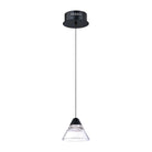 Kendal Lighting - Geo LED Pendant - PF213-1LPE-BLK - Canada Light Shop