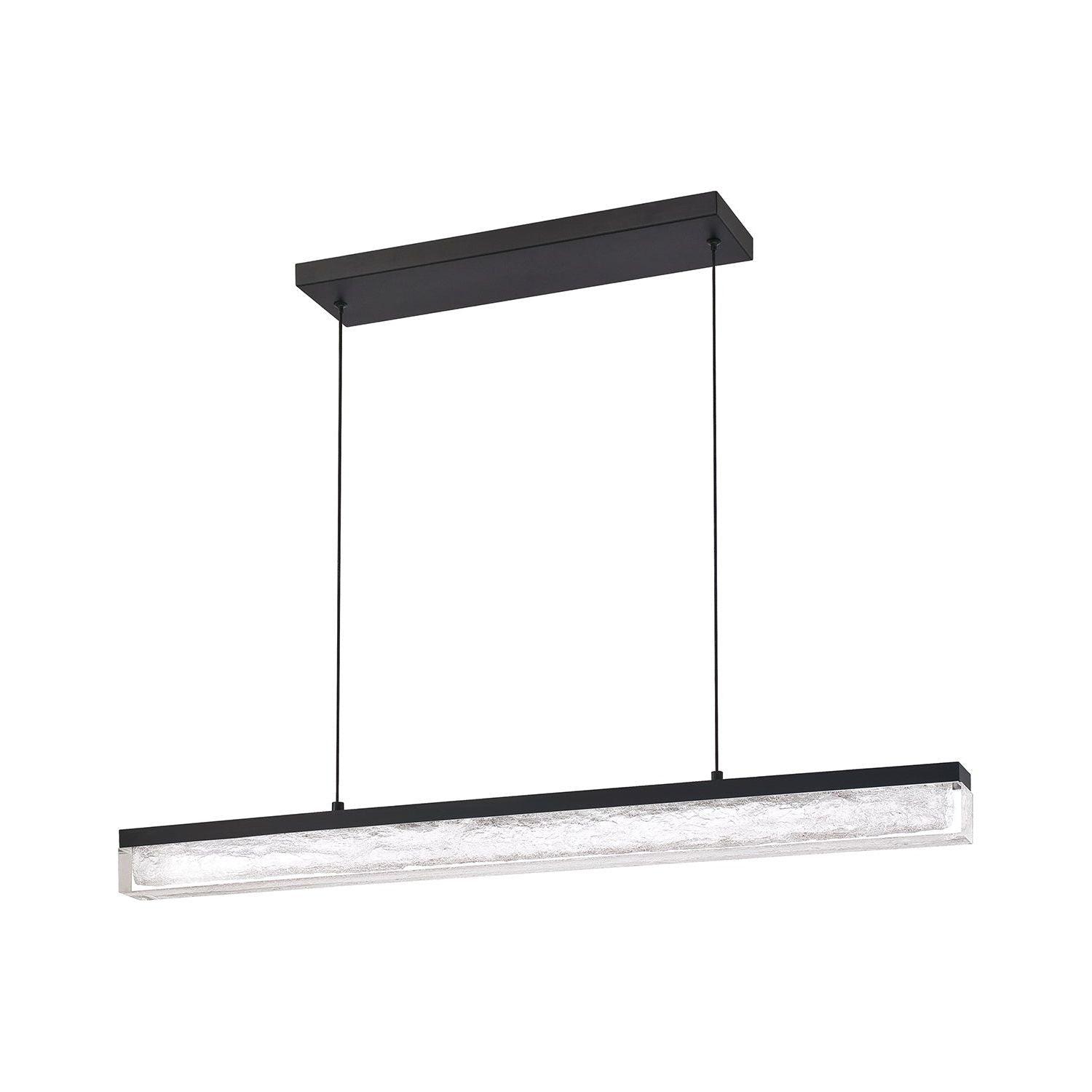 Kendal Lighting - Black Ice LED Pendant - PF239-BLK - Canada Light Shop