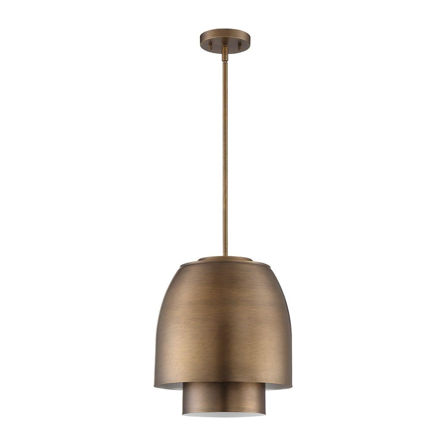 Kendal Lighting - Sprizzo Pendant - PF256-BRS - Canada Light Shop