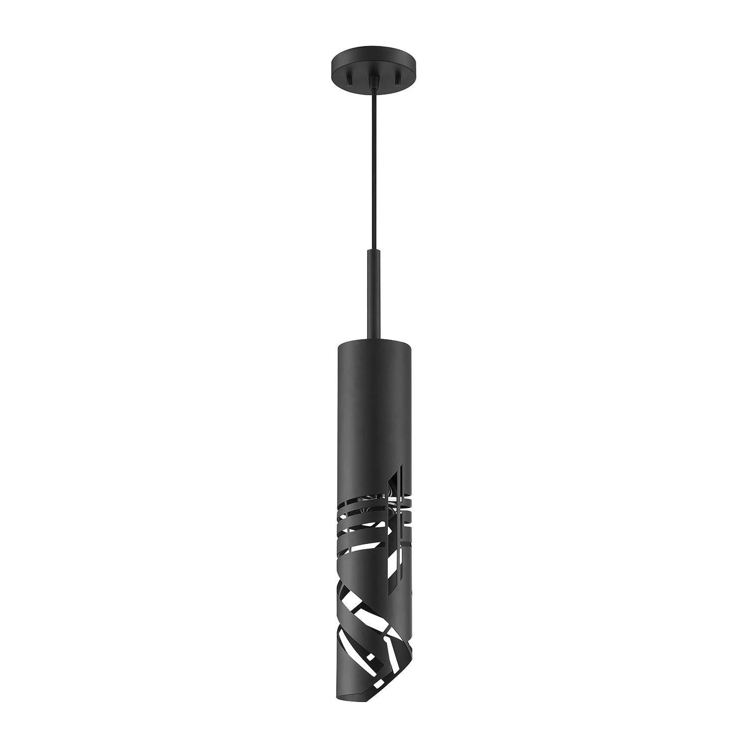 Kendal Lighting - Knoll Pendant - PF261-BLK - Canada Light Shop