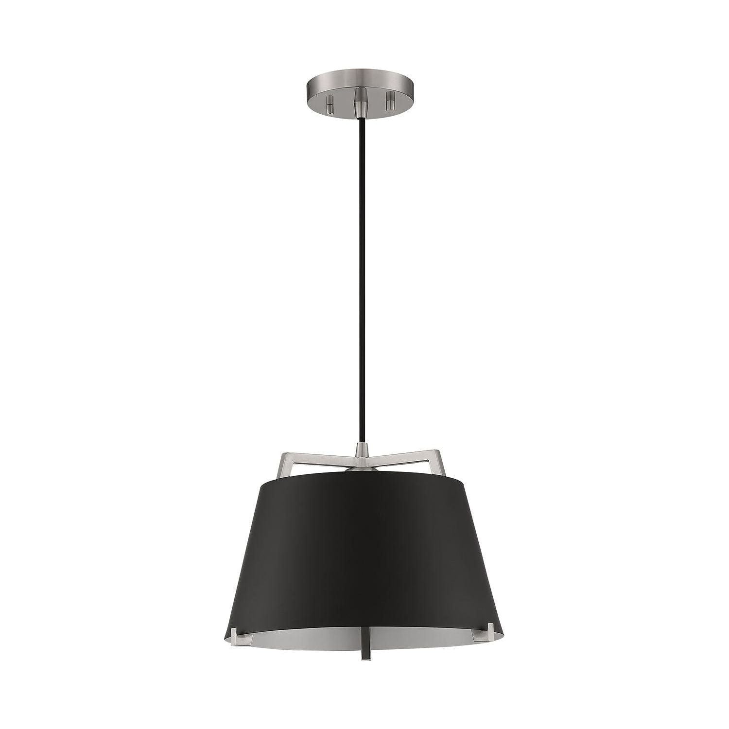 Kendal Lighting - Sky Pendant - PF263-BLK/SN - Canada Light Shop