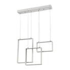 Kendal Lighting - Quadron LED Linear Pendant - PF93-3LBR-AL - Canada Light Shop
