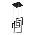 Kendal Lighting - Quadron LED Multi-Light Pendant - PF93-3LPA-BLK - Canada Light Shop