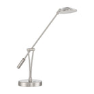 Kendal Lighting - Lahoya LED Desk Lamp - PTL5015-SN - Canada Light Shop