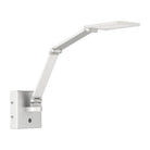 Kendal Lighting - Flip LED Swing Arm Wall Lamp - SA100-AL - Canada Light Shop