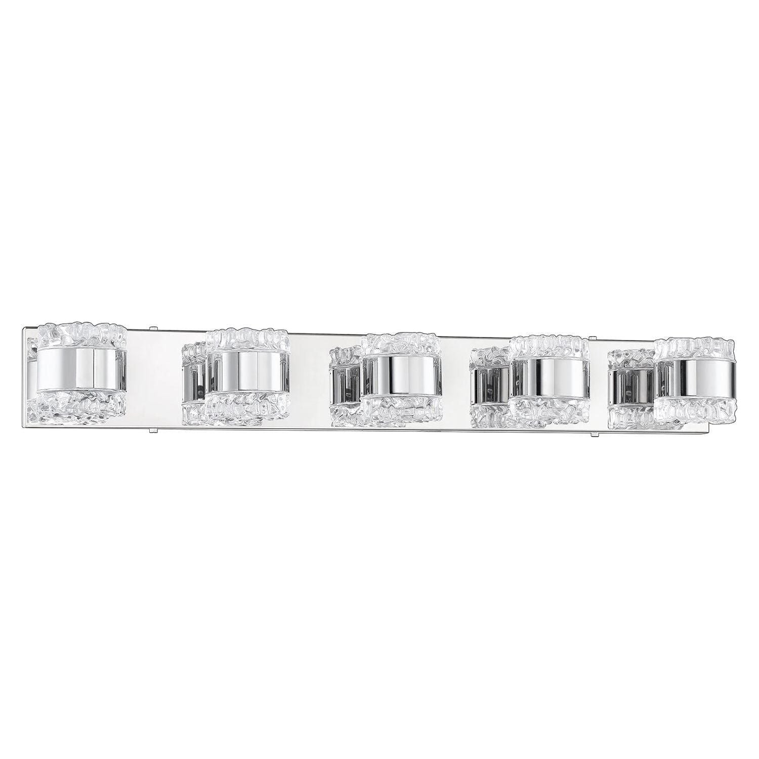 Kendal Lighting - Bazil Vanity Light - VF1000-5L-CH - Canada Light Shop