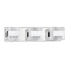Kendal Lighting - Cubix Vanity Light - VF1100-3L-CH - Canada Light Shop