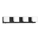 Kendal Lighting - Vega Vanity Light - VF1200-4L-BLK - Canada Light Shop