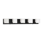 Kendal Lighting - Vega Vanity Light - VF1200-5L-BLK - Canada Light Shop