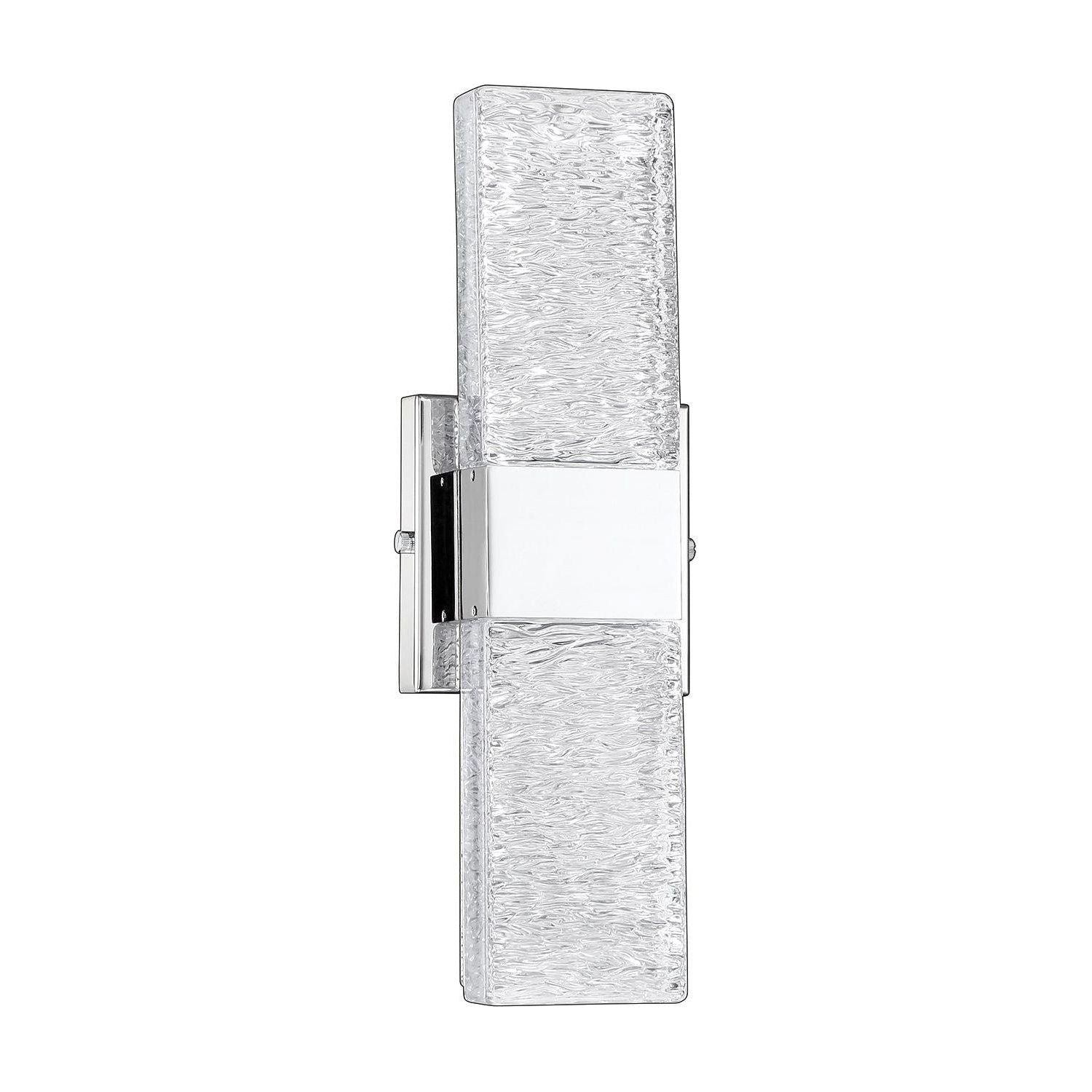 Kendal Lighting - Glacier Vanity Light - VF1300-3CH - Canada Light Shop
