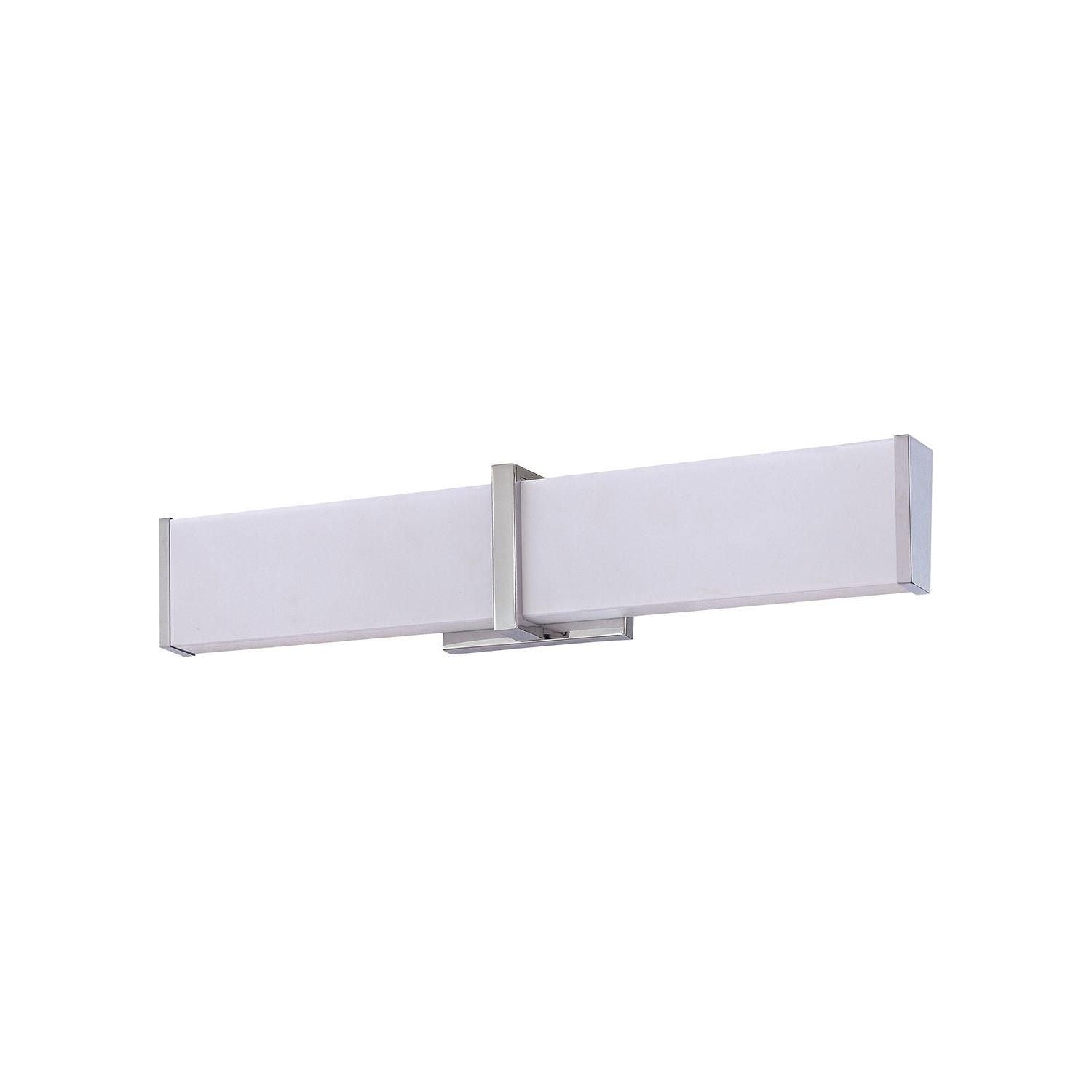 Kendal Lighting - Angles LED Vanity Light - VF2224-CH - Canada Light Shop