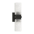 Kendal Lighting - Ice Vanity Light - VF9600-2L-BLK - Canada Light Shop