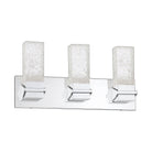Kendal Lighting - Ice Vanity Light - VF9600-3L-CH - Canada Light Shop