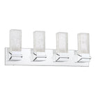 Kendal Lighting - Ice Vanity Light - VF9600-4L-CH - Canada Light Shop
