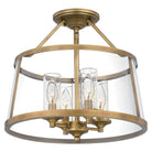 Quoizel - Barlow Semi-Flush Mount - BAW1716WS - Canada Light Shop
