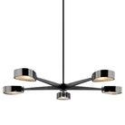 Troy Lighting Canada - F7335-TBK/BCR - Five Light Chandelier - Allisio - Textured Black