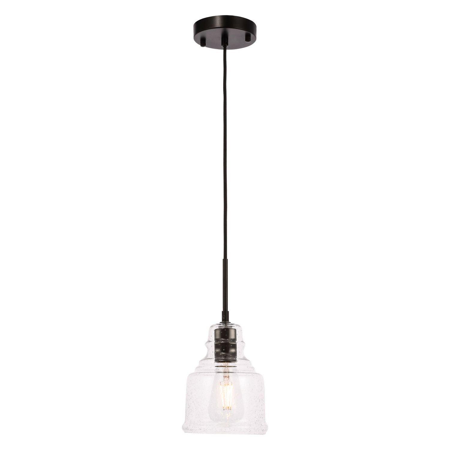 Elegant Lighting - Pierce Pendant - 6195 - LD6195BK - Canada Light Shop