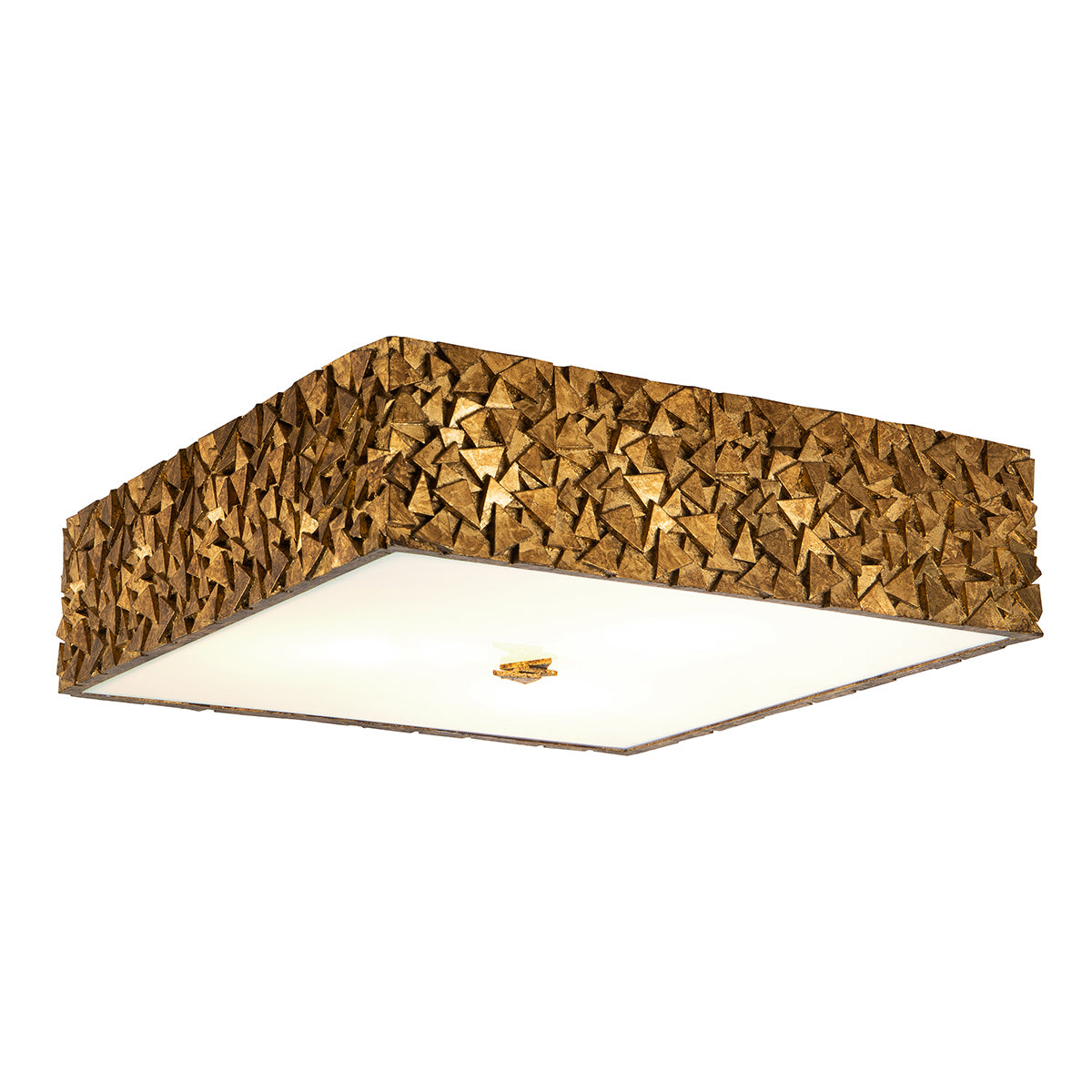 Lucas + McKearn - Mosaic Square Flush Mount - FM1158G-SQ-16 - Canada Light Shop
