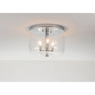 Lucas + McKearn - Rampart Flush Mount - FM80122PC-13 - Canada Light Shop