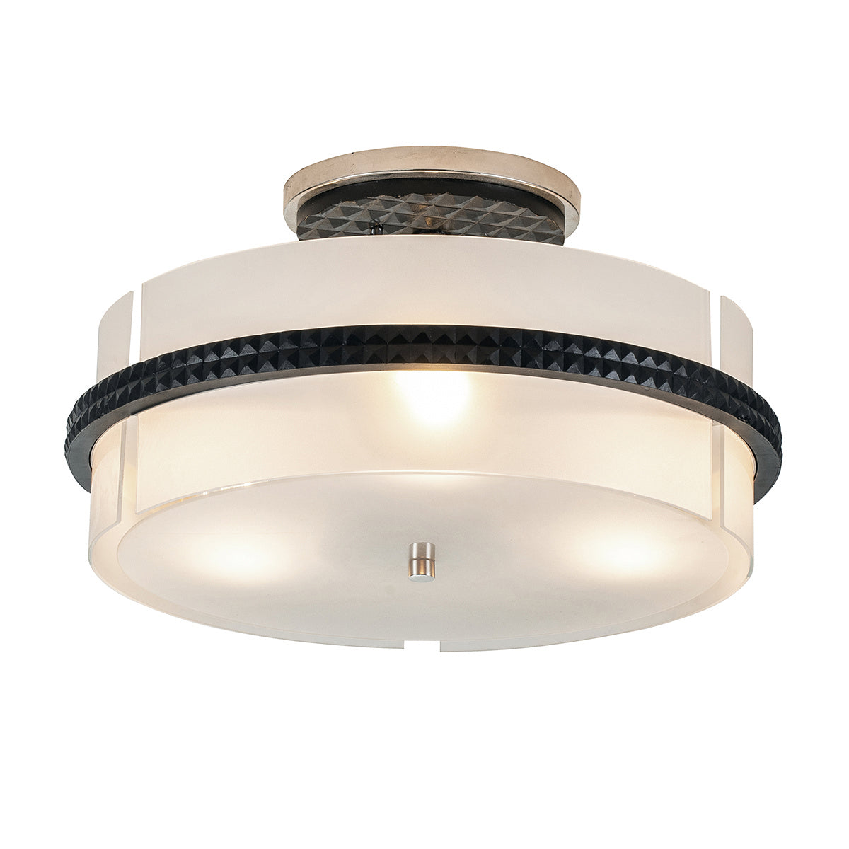 Lucas + McKearn - Mazant Semi-Flush Mount - FM91598PC-16 - Canada Light Shop