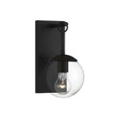 Meridian M50029BK One Light Outdoor Wall Sconce in Matte Black