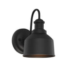 Meridian M50046BK One Light Outdoor Wall Sconce in Matte Black