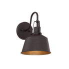 Meridian M50049ORB One Light Outdoor Wall Sconce in Oil Rubbed Bronze