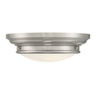 Meridian M60063BN Two Light Flush Mount in Brushed Nickel