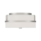 Meridian M60065BN Two Light Flush Mount in Brushed Nickel