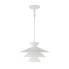 Meridian M70096WH One Light Pendant in White