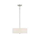 Meridian M70109BN Three Light Pendant in Brushed Nickel