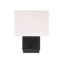Meridian M90009MBK One Light Wall Sconce in Matte Black