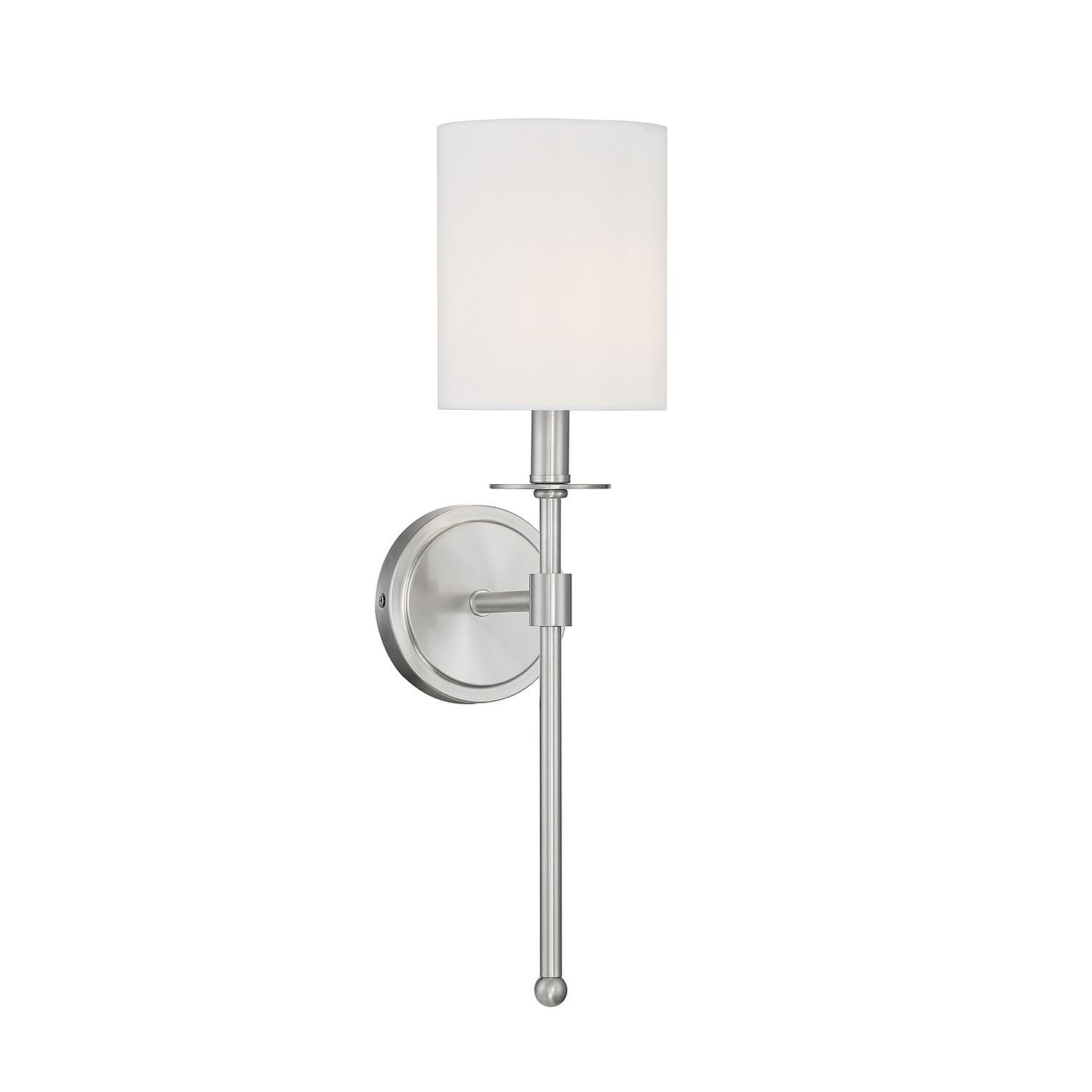 Meridian M90057BN One Light Wall Sconce in Brushed Nickel