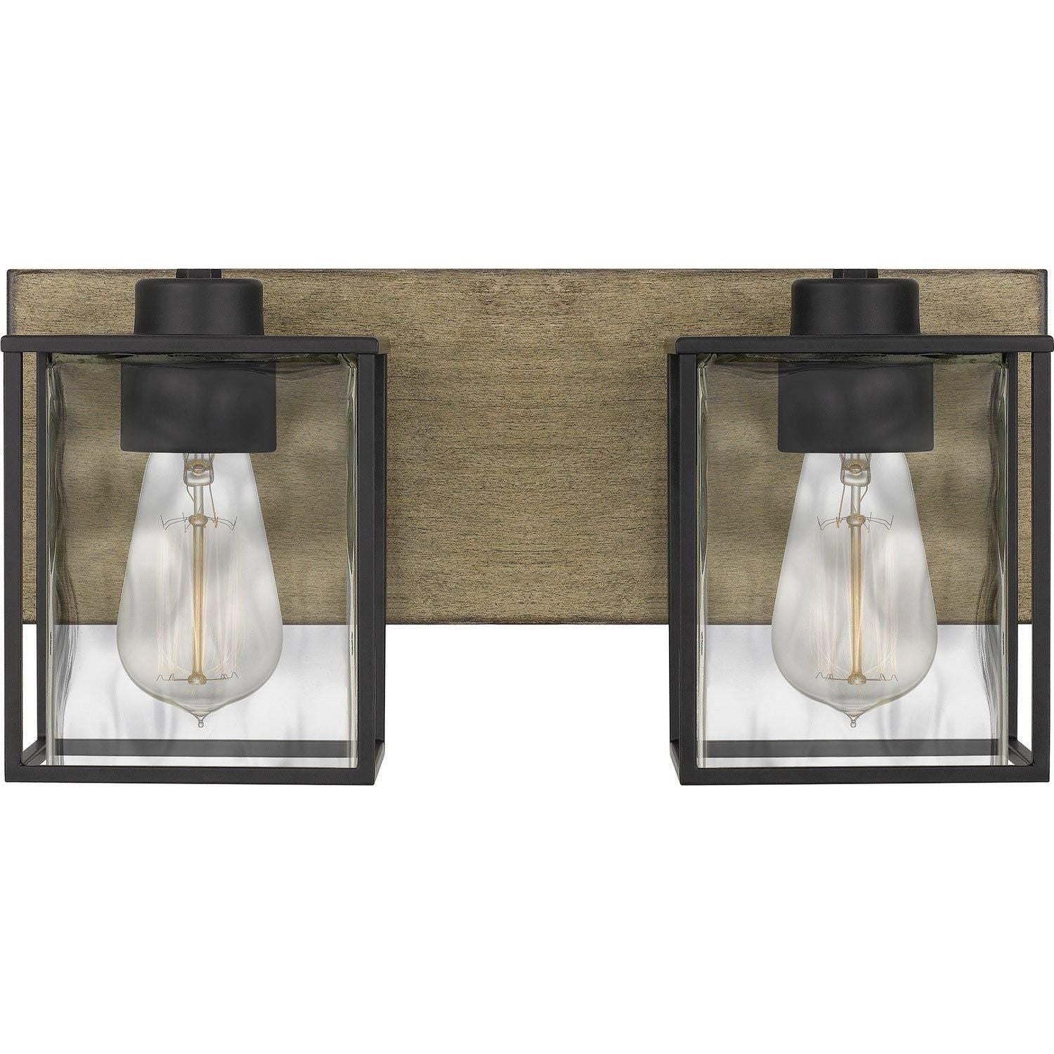 Quoizel - Holsten Vanity Light - HTN8615MBK - Canada Light Shop