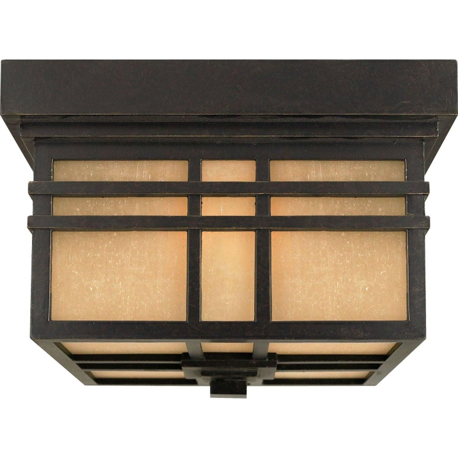 Quoizel - Hillcrest Outdoor Flush Mount - HC1612IB - Canada Light Shop