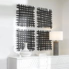 Uttermost - 04293 - Wall Decor - Gridlines - Matte Black