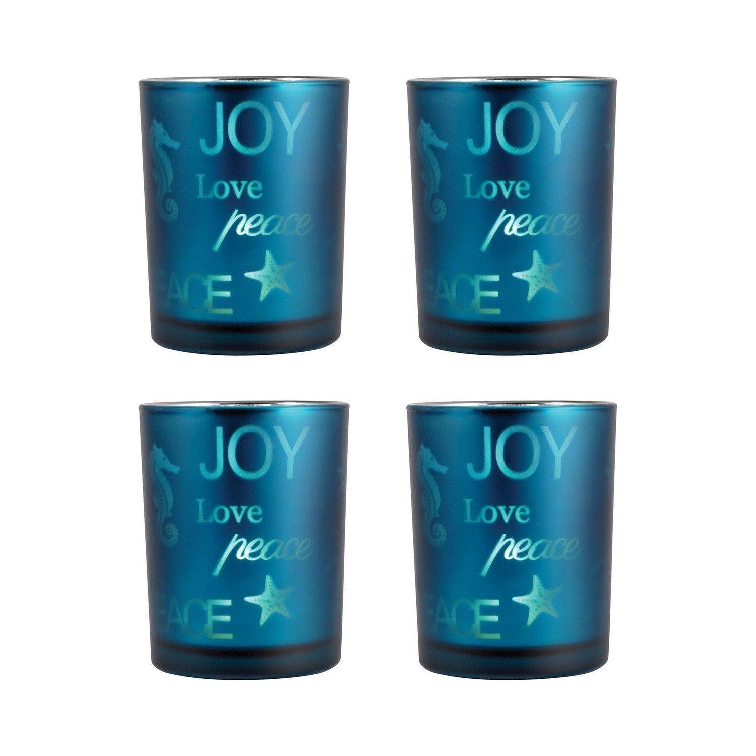 ELK Home - Reflections Pillar Holders (Set Of 4) - 393457/S4 - Canada Light Shop