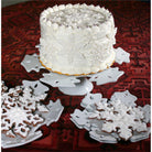 ELK Home - Snowflake Cake Stand - CAKST001 - Canada Light Shop