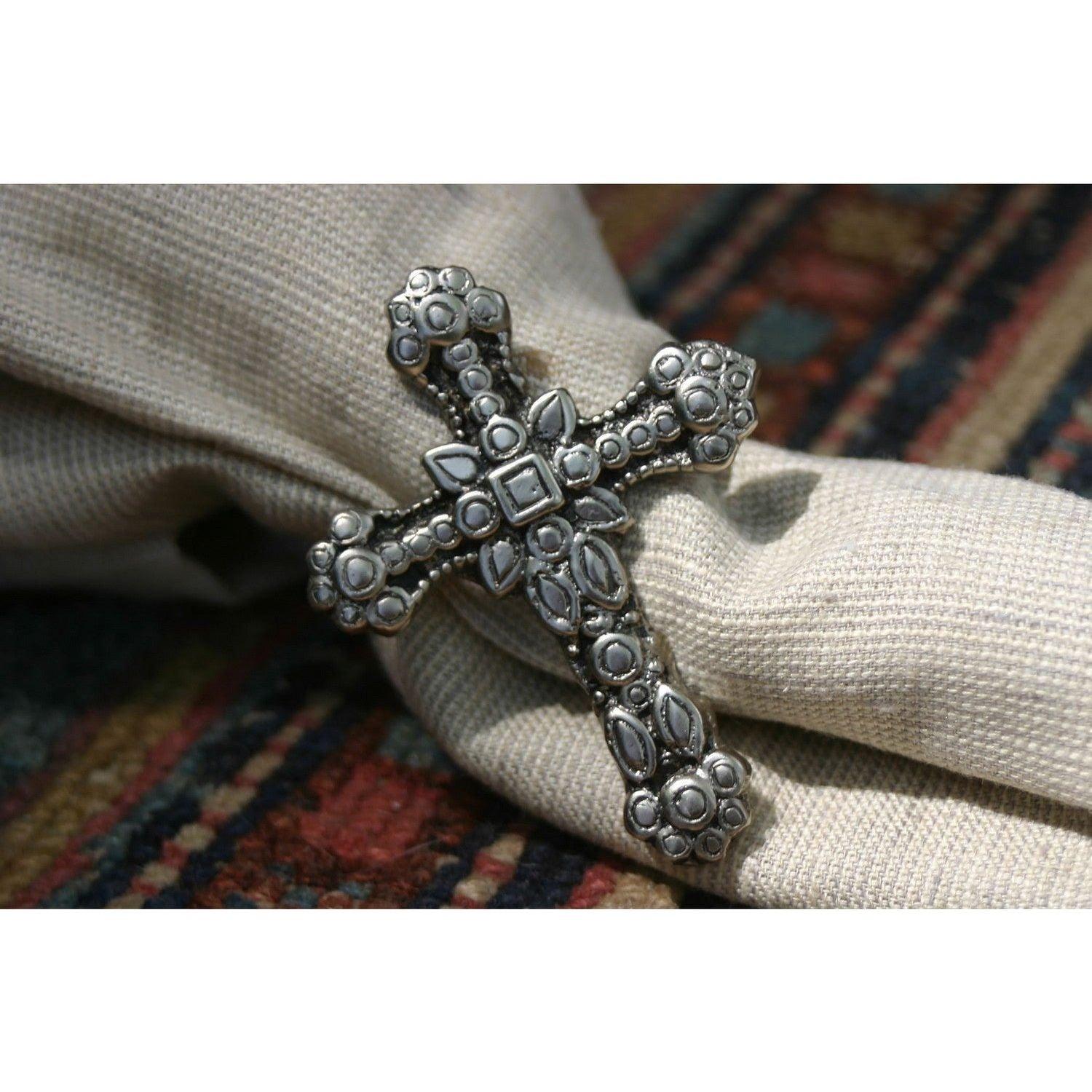 ELK Home - Cross Napkin Rings (Set Of 4) - NAP013/S4 - Canada Light Shop